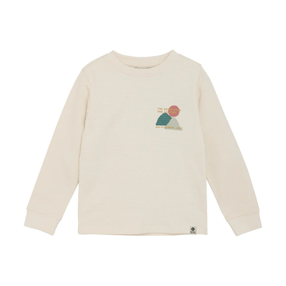Daily Seven t-shirt manches longues sable 920252