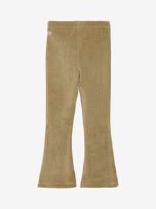 Daily Seven pantalon évasé en velours sand 930317