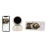 Beaba babyphone vidéo Zen Premium 2 terre d'argile 930427