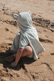 Bamboom poncho 0-2 ans sky grey 935-352