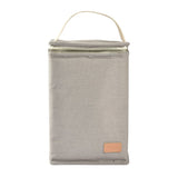 Beaba pochette repas isotherme canvas gris perle glacier 940310