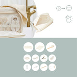Babymoov trousse de toilette bébé Curl white Babymoov x @babyatoutprix A032009