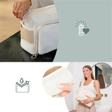 Babymoov trousse de toilette bébé Curl white Babymoov x @babyatoutprix A032009