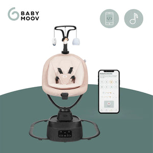 Babymoov balancelle Swoon Evolution Connect Mocca A055021 EXPO (PAS D'ENVOI)
