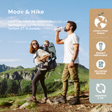 Babymoov porte-bébé de randonnée Moov & Hike sage green A057007
