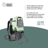 Babymoov porte-bébé de randonnée Moov & Hike sage green A057007