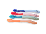 Bo Jungle cuillères thermosensibles premiers repas bébé (lot de 4) B572100