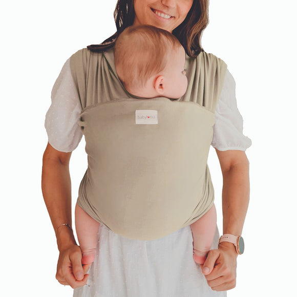 Babylonia Porte-bébé Tricot-Slen Organic white pepper BDDTS-942