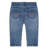 Babyface pantalon jeans medium blue denim imprimé BBE26128200