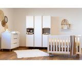 Pericles Boho white lit bébé 70x140cm BEBOHOW140