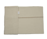 Pericles housse de couette de lit bébé 140x100cm Nomad crème BO205CR