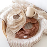 Bemini bandana waterproof 25cm moka swaddle 356SWADL28SU