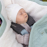 Bemini chancelière biside 0-12m lunar pady quilted + teddy 492QUILT76HU