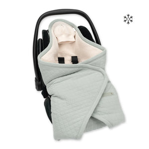 Bemini chancelière biside 0-12m lunar pady quilted + teddy 492QUILT76HU