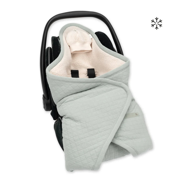 Bemini chancelière biside 0-12m lunar pady quilted + teddy 492QUILT76HU