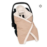 Bemini chancelière biside 0-12m natural pady rainy + teddy 492RAINY85HU