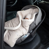 Bemini chancelière biside 0-12m neutral pady rainy + teddy 492RAINY96HU