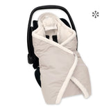 Bemini chancelière biside 0-12m neutral pady rainy + teddy 492RAINY96HU