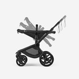 Bugaboo poussette Fox 5 renew complete chassis graphite/moon grey 100051133 (EXPO)