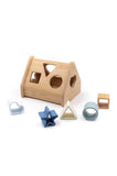 Bamboom puzzle maison en bois blue CBA005/07