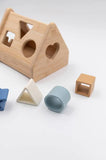 Bamboom puzzle maison en bois blue CBA005/07