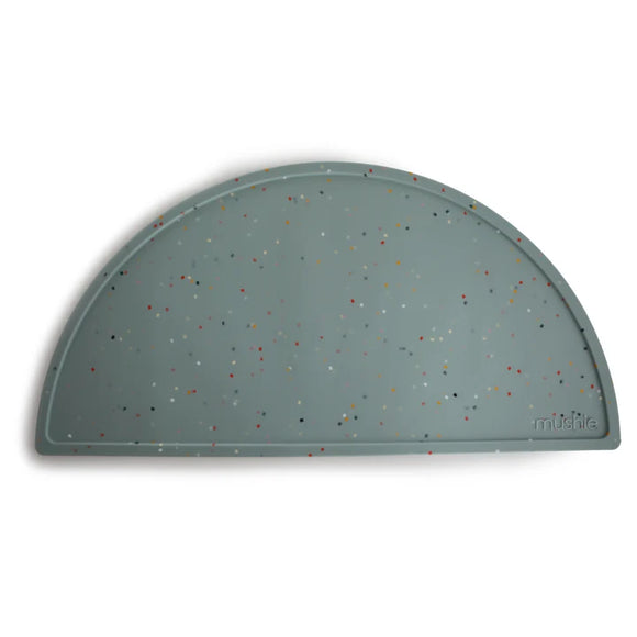 Mushie set de table en silicone cambridge blue Confetti 70.011.17