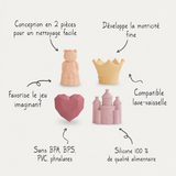 Mushie ensemble de jouets de bain princess 70.077.04