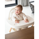 Childhome Evolu chaise haute (50-75cm) naturel blanc CHEVOCHNW