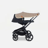 Cloby couverture de protection solaire UPF50+ Peanut/Sandy Stripe CBY-UVB-PBS