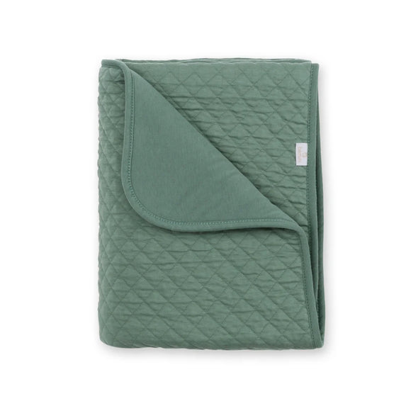 Bemini COUVERTURE 75x100cm green pady quilted + jersey tog 3 490QUILT78QU