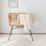 Bemini couverture 80x100cm ecru en 100% coton tog 1 390CUDLY20SU