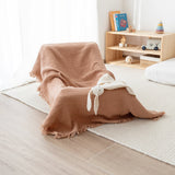 Bemini couverture 80x100cm moka en 100% coton tog 1 390CUDLY28SU