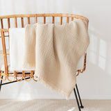 Bemini couverture 80x100cm naturel en 100% coton Tog 1 390CUDLY85SU
