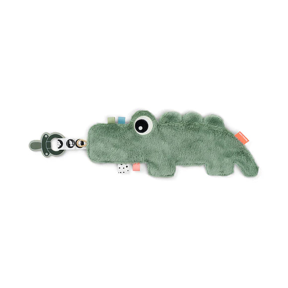 Done By Deer doudou attache sucette cozy friend - croco - vert 4343813