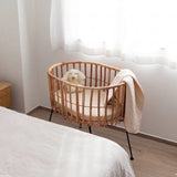 Bemini drap-housse berceau 50x90cm jersey sesame 130JERSY83JU