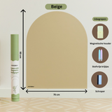 Kinderly papier peint magnétique repositionnable sand KINMAGSA