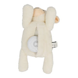 Flow doudou apaisant avec battement de cœur rechargeable Rosie beige 2305027