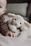 Flow doudou apaisant avec battement de cœur rechargeable Rosie beige 2305027