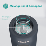 Beaba chauffe biberon Milk Nomad night blue + 3 adaptateurs 911742