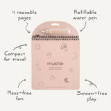 Mushie livre d'aquarelle réutilisable fée 70.079.50
