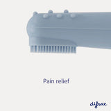 Difrax brosse à dents de doigt pour bébé bleu 377B03