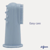 Difrax brosse à dents de doigt pour bébé bleu 377B03