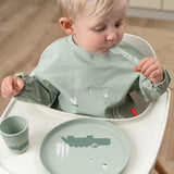 Done by Deer assiette Croco vert DD-1736243