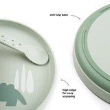 Done by Deer assiette Croco vert DD-1736243