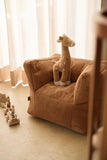 Jollein pouf pour enfants en velours côtelé caramel 028-543-68046