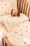 Jollein housse de couette et taie 100x140cm Animal Friends 003-005-68154