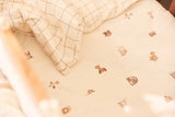 Jollein housse de couette et taie 100x140cm Animal Friends 003-005-68154
