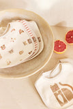 Jollein bavoirs waterproof Animal Friends (lot de 5) 029-566-68154