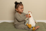 Little Dutch peluche d'activités poulet 25cm Little Farm LD8804