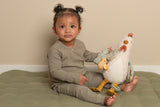 Little Dutch peluche d'activités poulet 25cm Little Farm LD8804